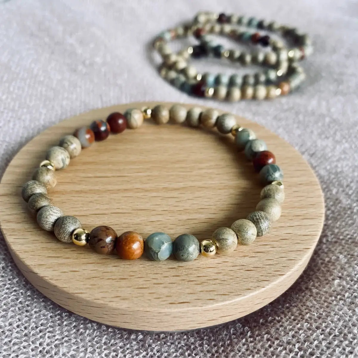 Aroma Bracelet | Aqua Terra Jasper