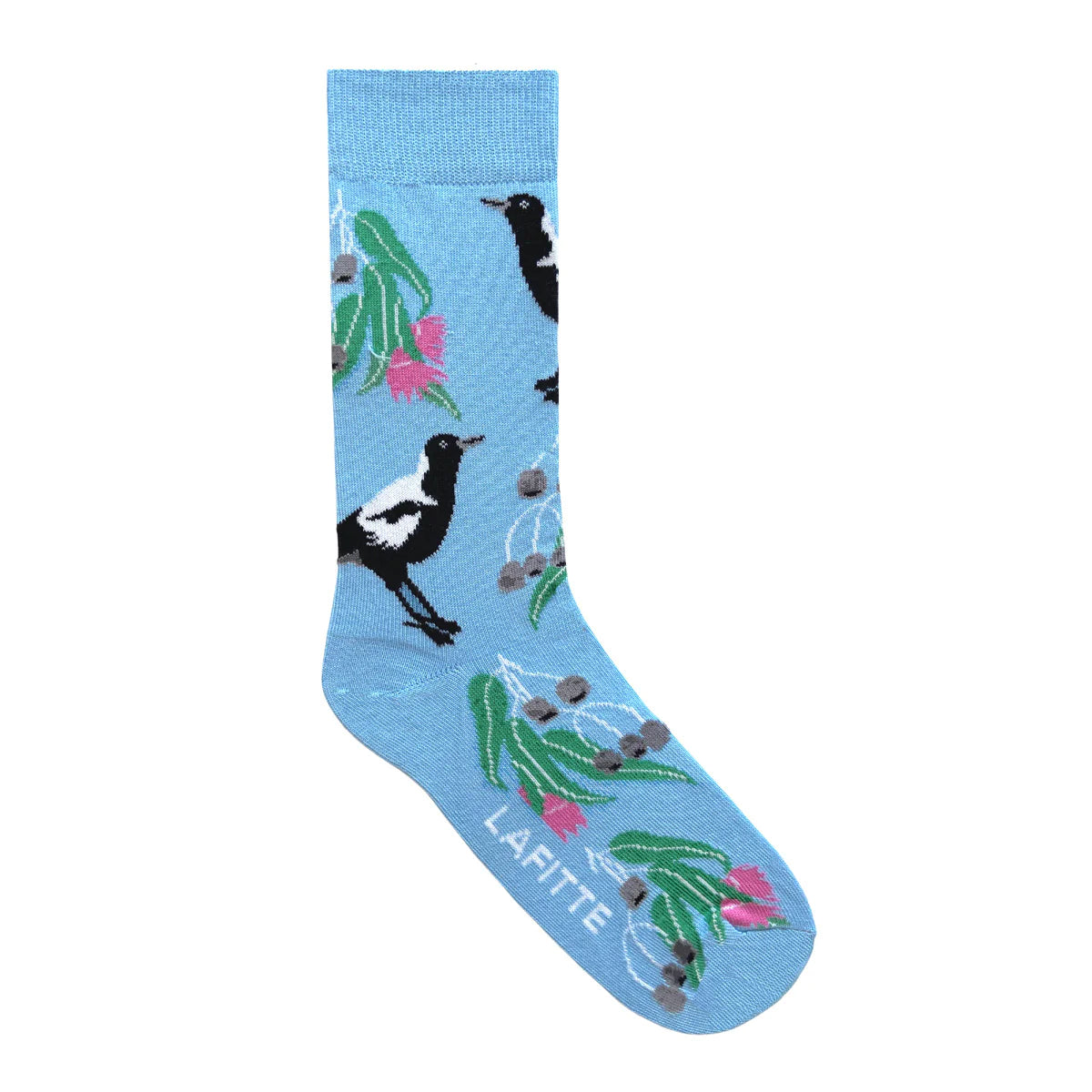 Socks - Magpie Sky Blue. Made in Australia