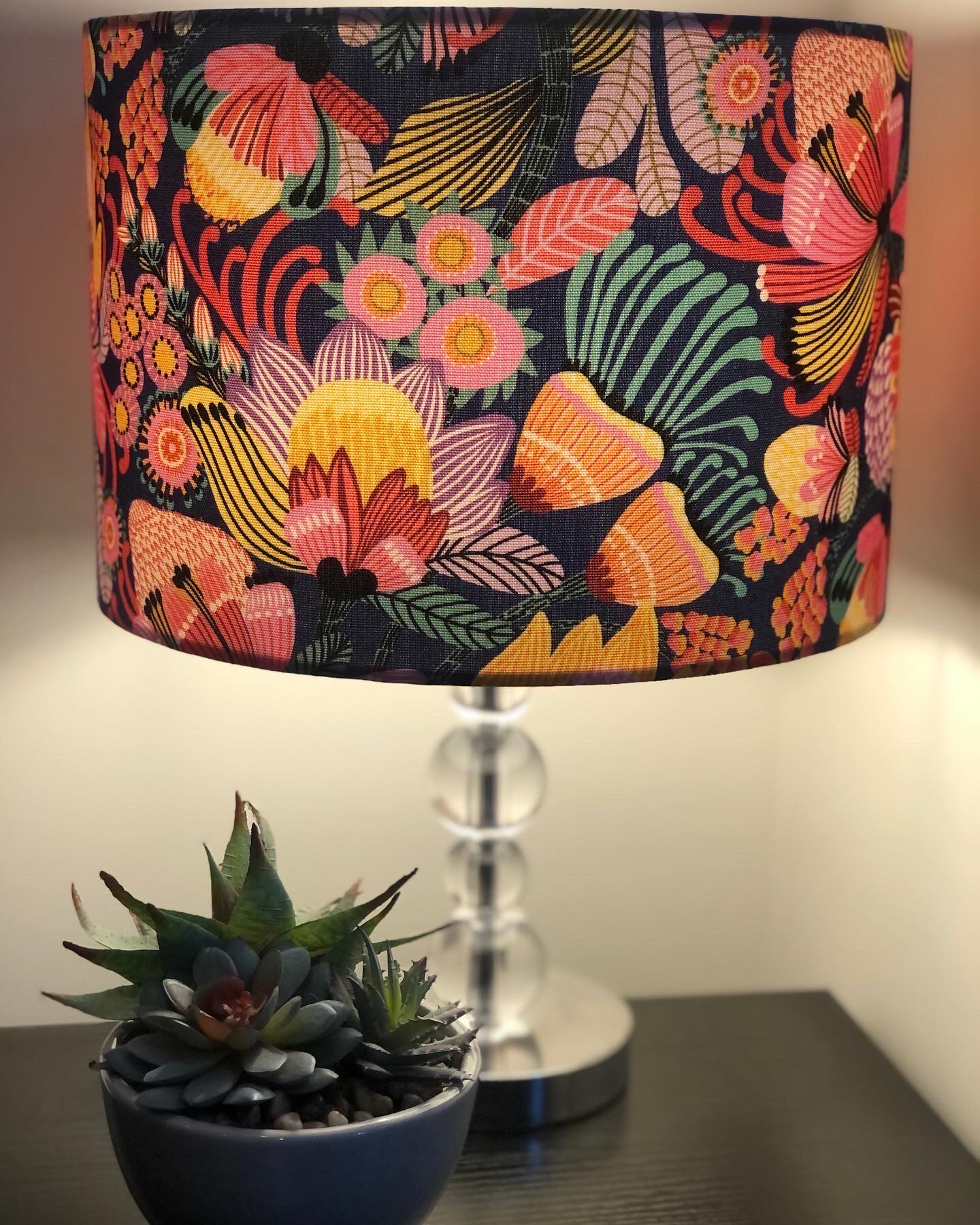 Lampshade 20cm Wild Protea Handmade in Australia