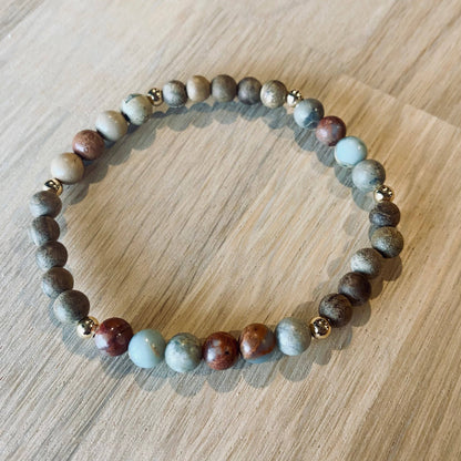 Aroma Bracelet | Aqua Terra Jasper