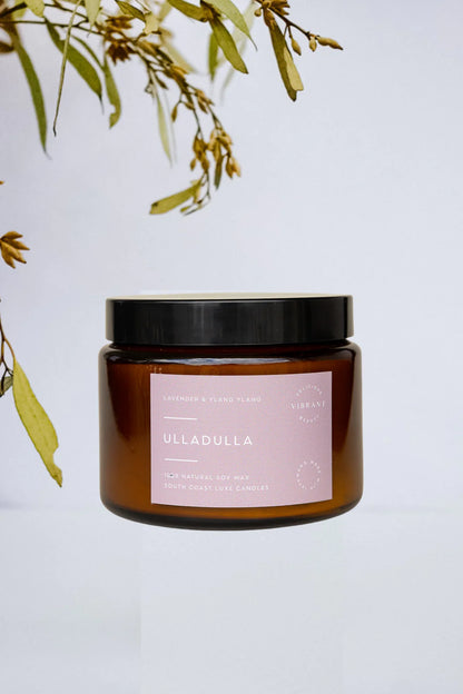 Ulladulla Candle. Handmade in Milton NSW, Australia