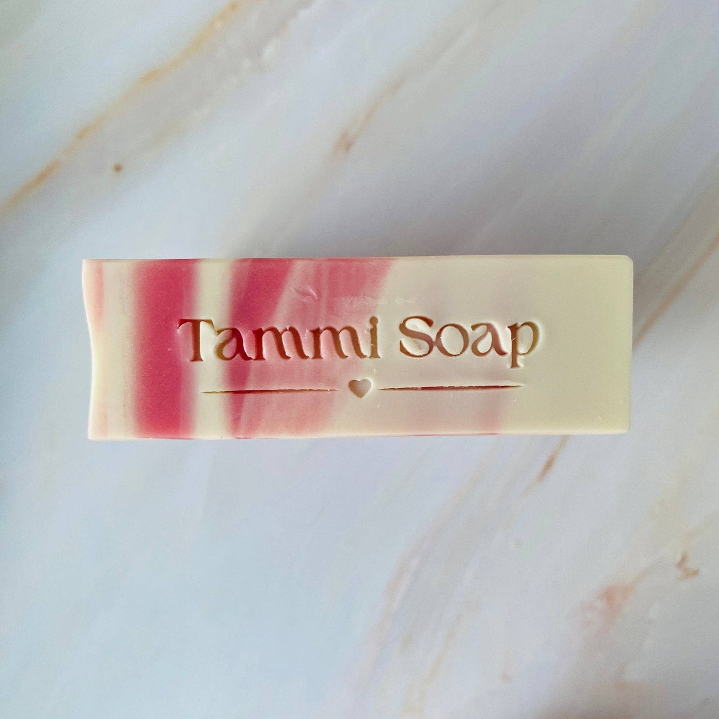 Luxury Artisanal Handmade Soap - Rose Quartz  with Silk