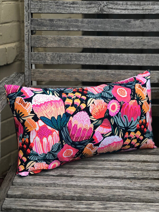Cushion Cover - Rectangle - Australian Flowers 30x50